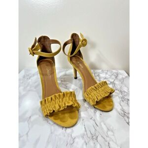 Klub Nico Womens Suede High Heel Sandals 6 M Party Cocktail Strappy‎ Stiletto